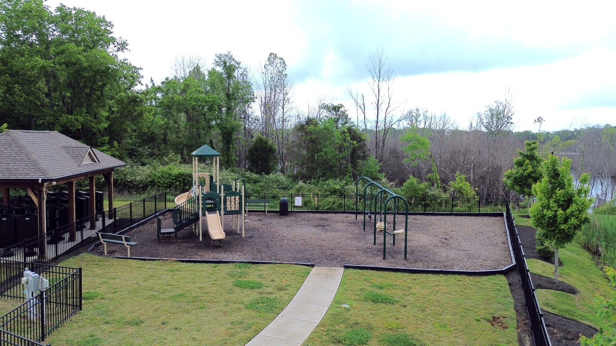 3718 Black Powder Lane Rockvale, TN 37153 - Photo 30 of 31 a view of a backyard with sitting area