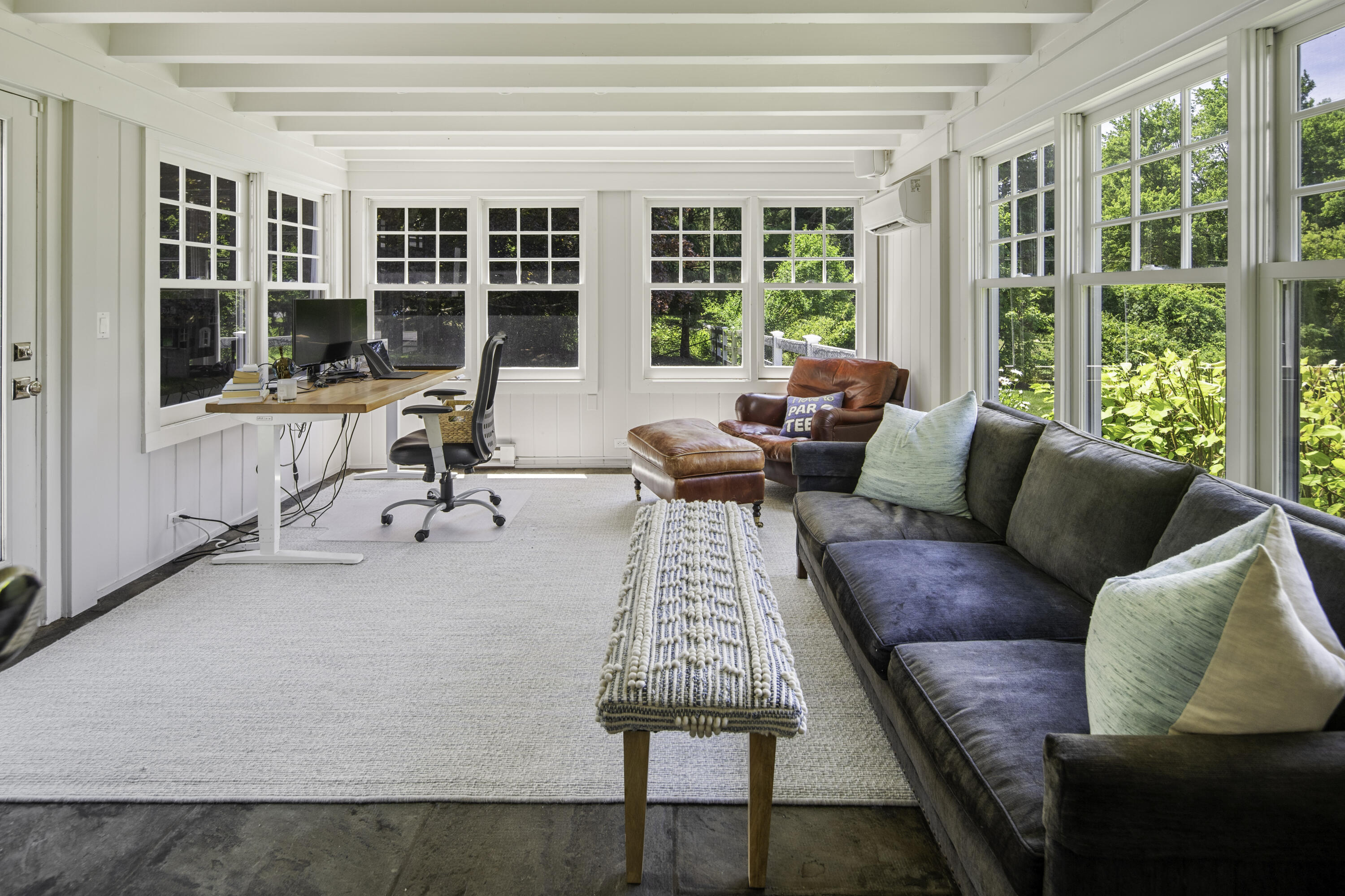 31 Bayberry Road New Canaan, CT 06840 - Photo 13 of 47 a living room with furniture and a large window