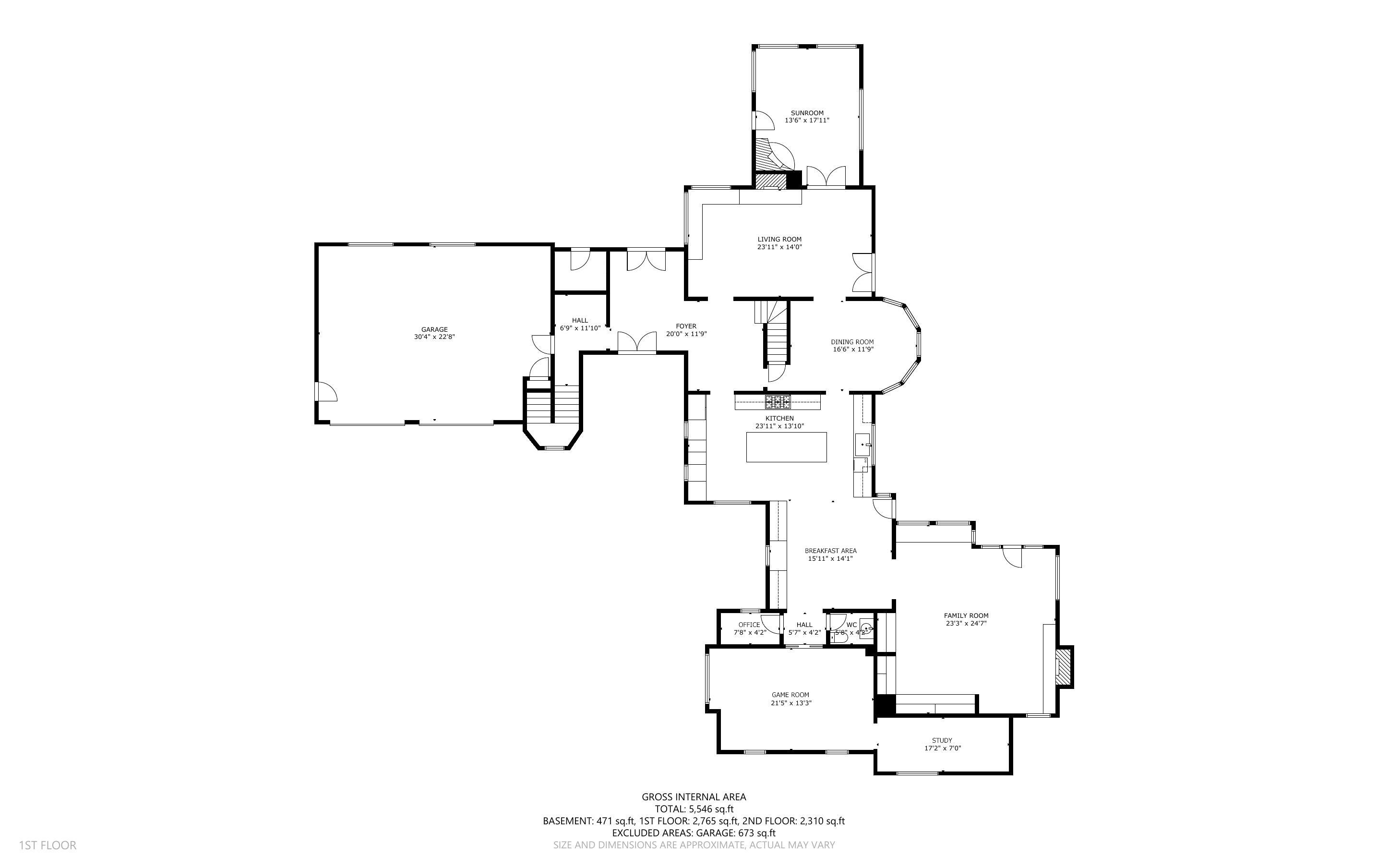 31 Bayberry Road New Canaan, CT 06840 - Photo 45 of 47 a picture of floor plan