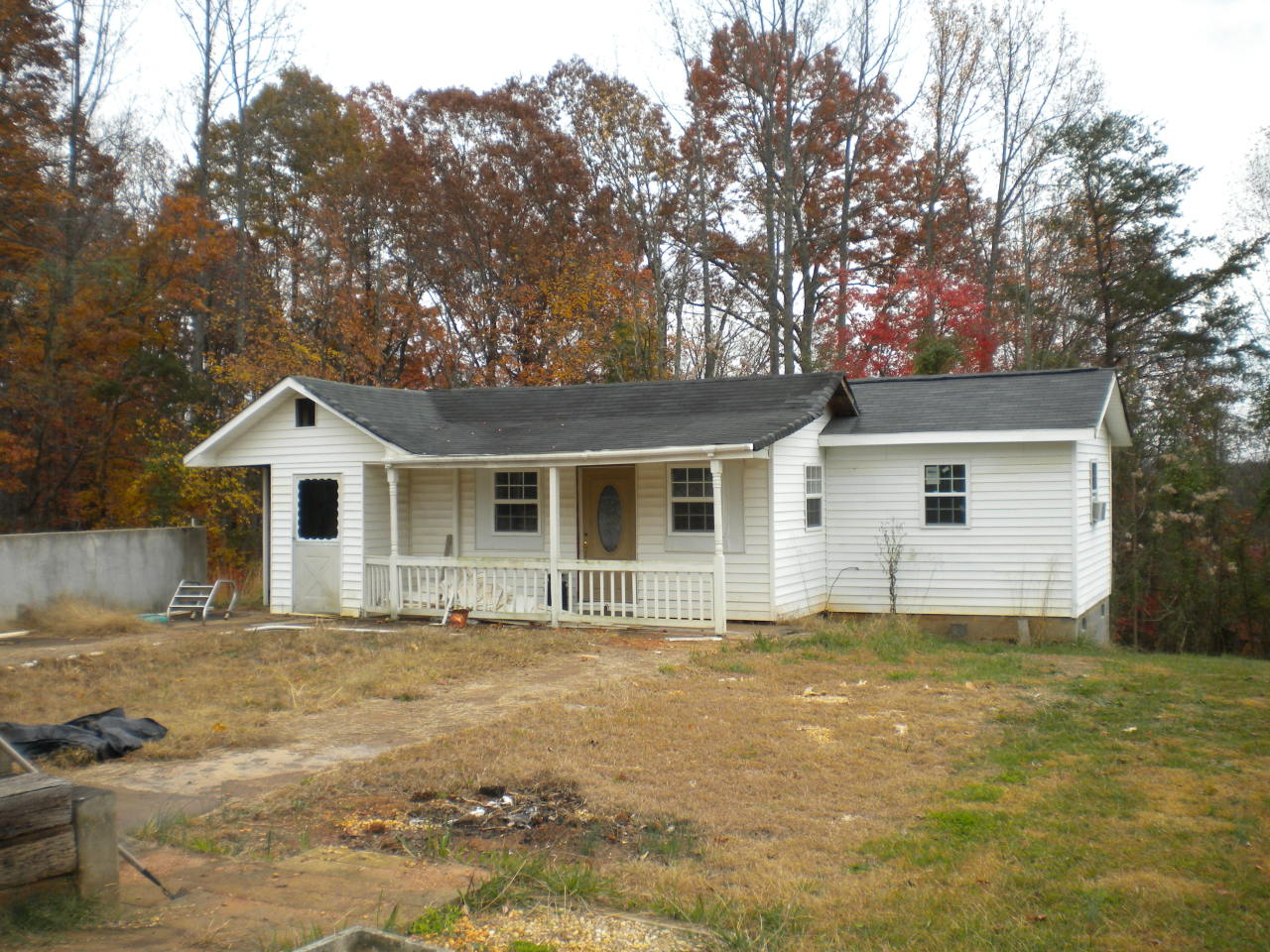 2284 Virginia Nc Road Spencer, VA 24165 - Photo 5 of 9 a front view of a house with a yard