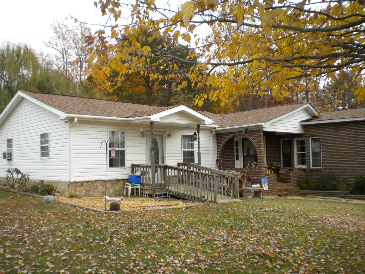 2284 Virginia Nc Road Spencer, VA 24165 - Photo 6 of 9 a front view of house with small garden