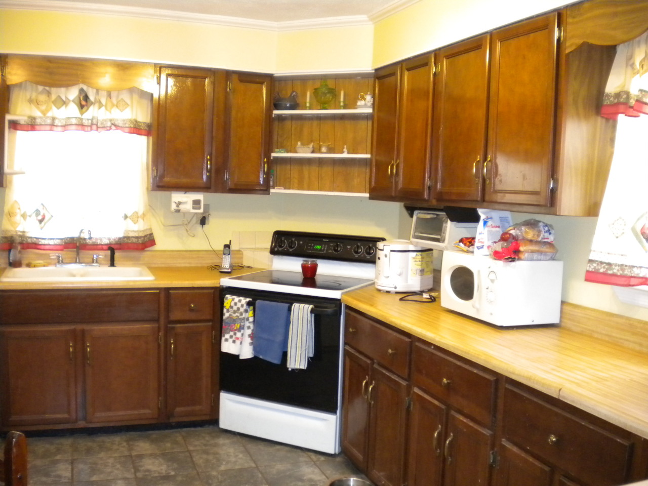2284 Virginia Nc Road Spencer, VA 24165 - Photo 8 of 9 a kitchen with a sink and cabinets
