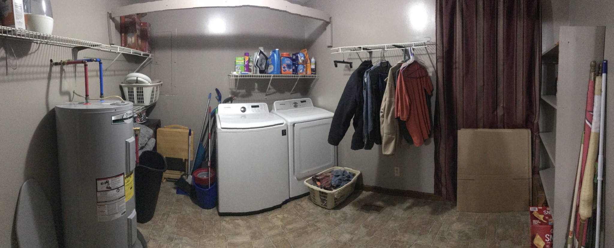6830 Hester Road Springfield, TN 37172 - Photo 12 of 28 a view of walk in closet with clothes and shoes
