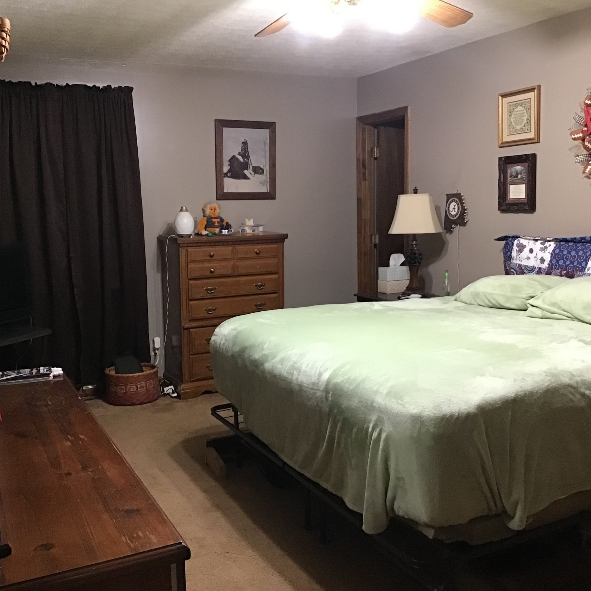 6830 Hester Road Springfield, TN 37172 - Photo 20 of 28 a bedroom with a bed and dresser