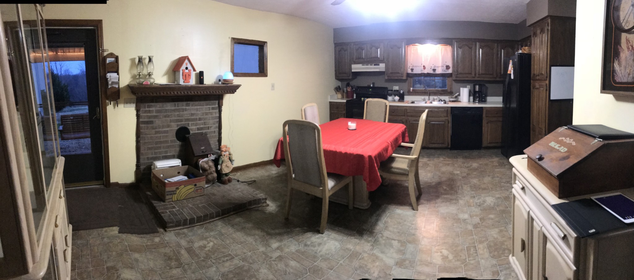 6830 Hester Road Springfield, TN 37172 - Photo 9 of 28 a living room with furniture a flat screen tv and a fireplace