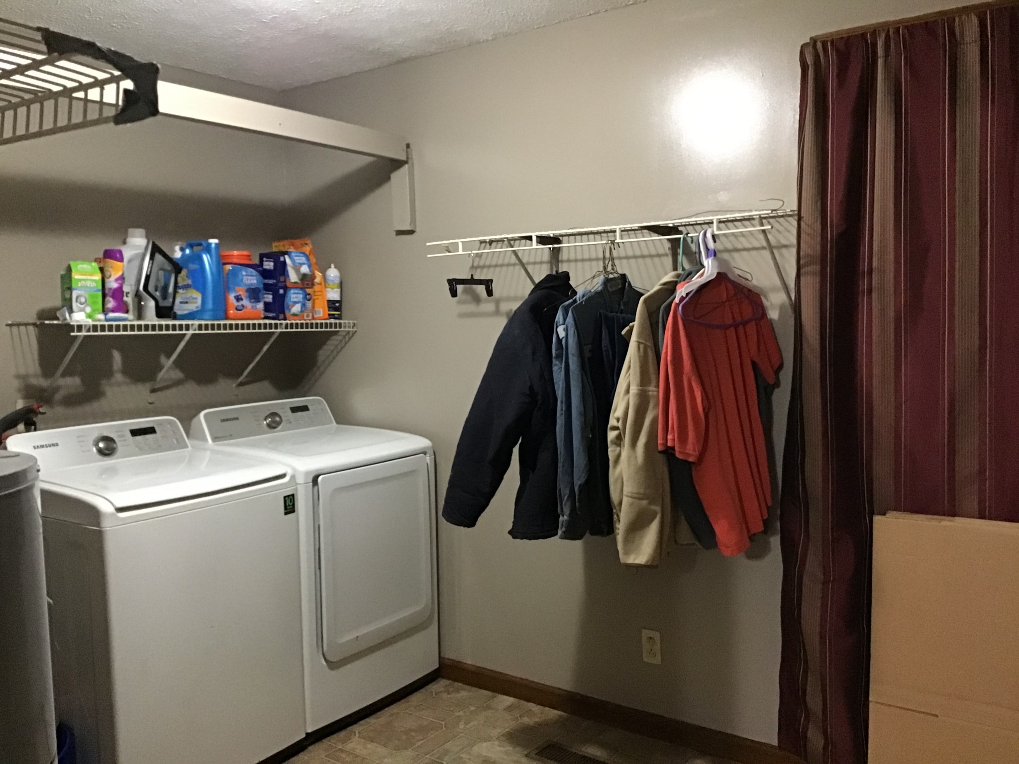 6830 Hester Road Springfield, TN 37172 - Photo 10 of 28 a storage room with washer and dryer