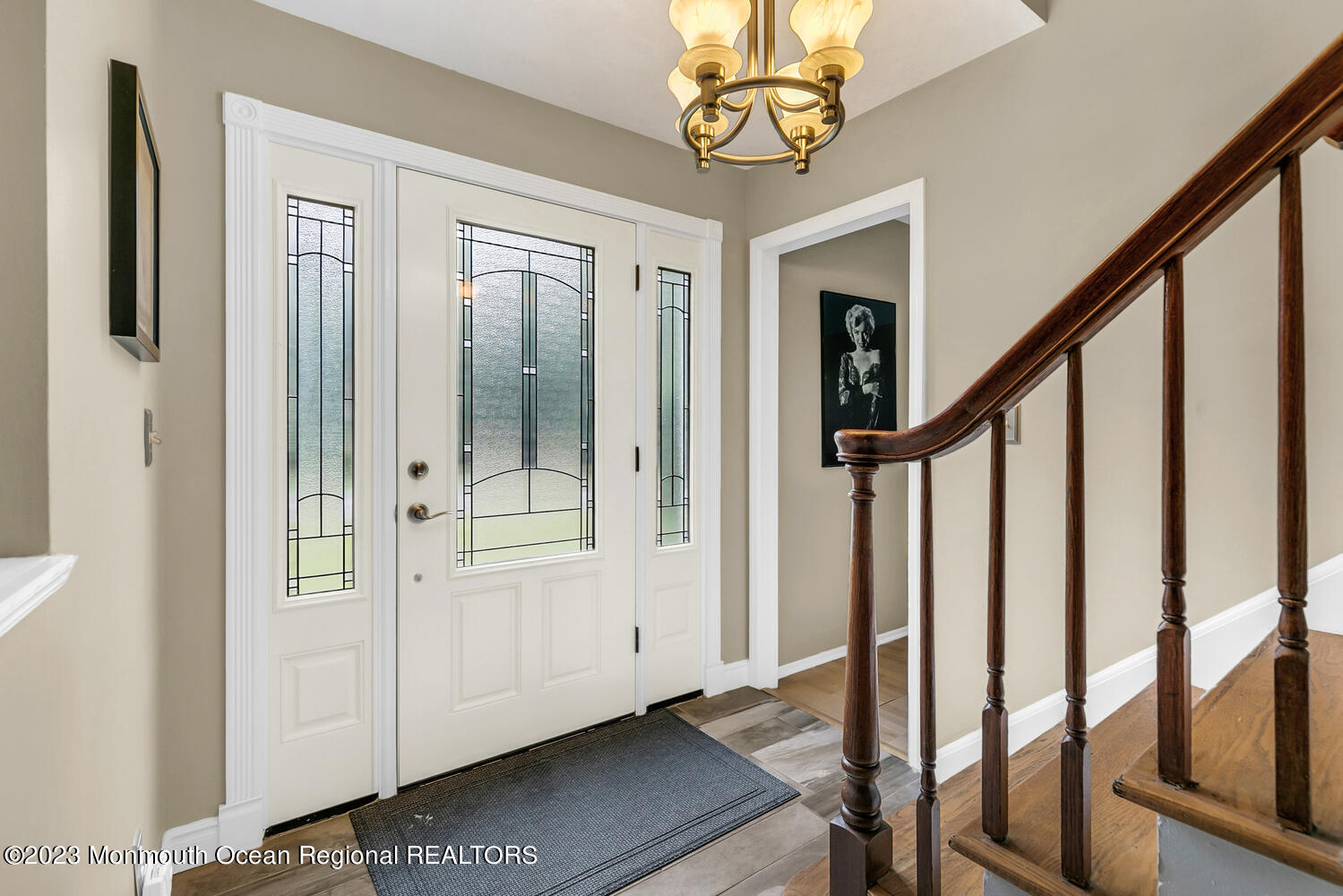 383 Oak Hill Road Red Bank, NJ 07701 - Photo 4 of 31 a view of an entryway with wooden floor