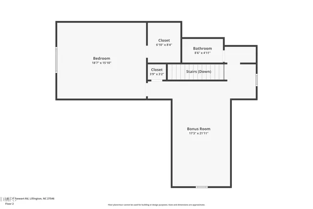 $530,000 | 606-c P C P Stewart Road, Lillington, NC 27546