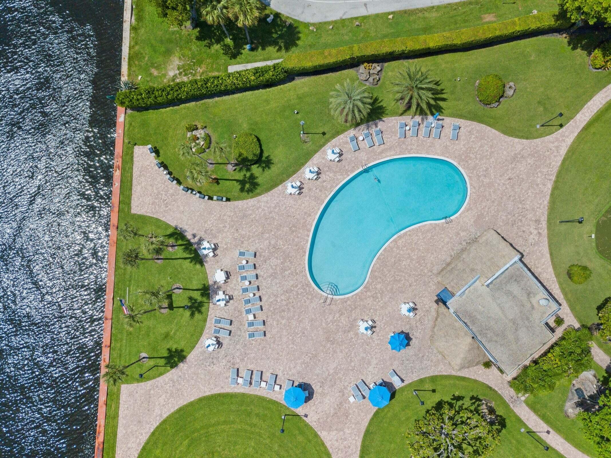899 Jeffery Street, Unit 5030 Boca Raton, FL 33487 - Photo 19 of 22 Porta Bella East -Air view Pool
