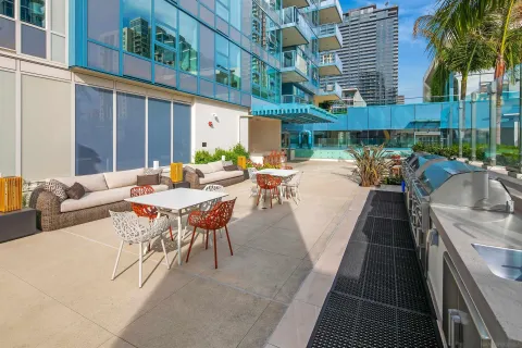 a view of livingroom with front door