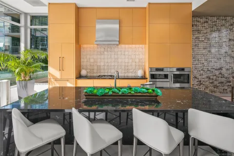 a bedroom with furniture and a pool table