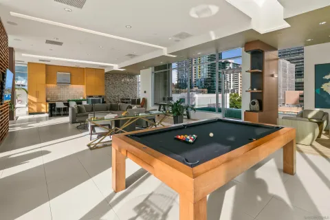 a front view of a building