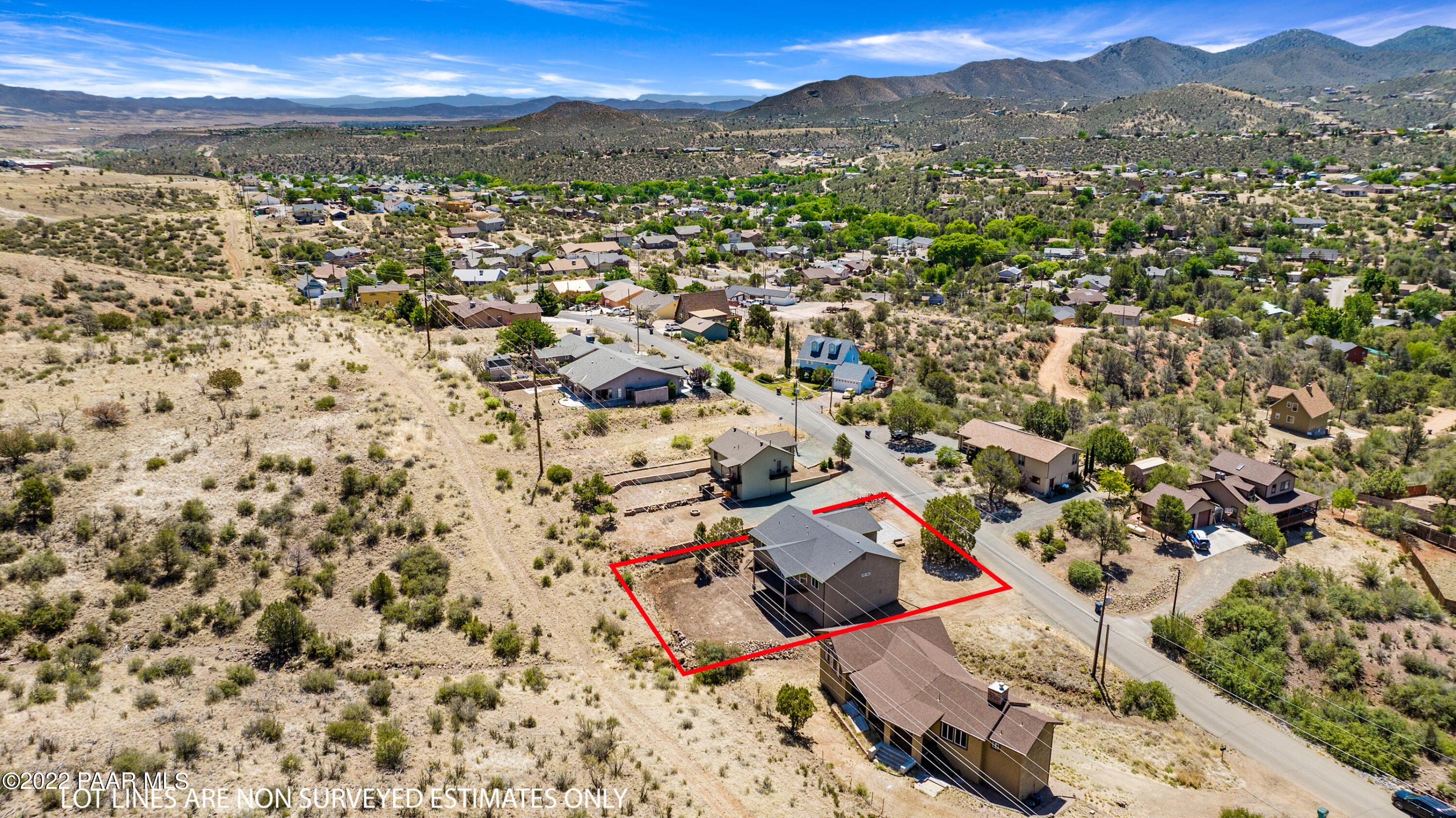 4726 East Amber Road Prescott, AZ 86301 - Photo 20 of 24 view of city and mountain