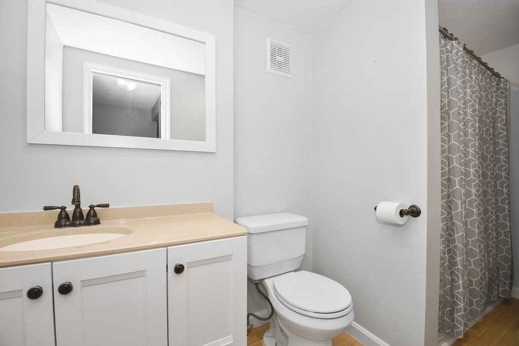 22 Carleton Road Leicester, MA 01542 - Photo 15 of 28 a bathroom with a toilet a sink and mirror