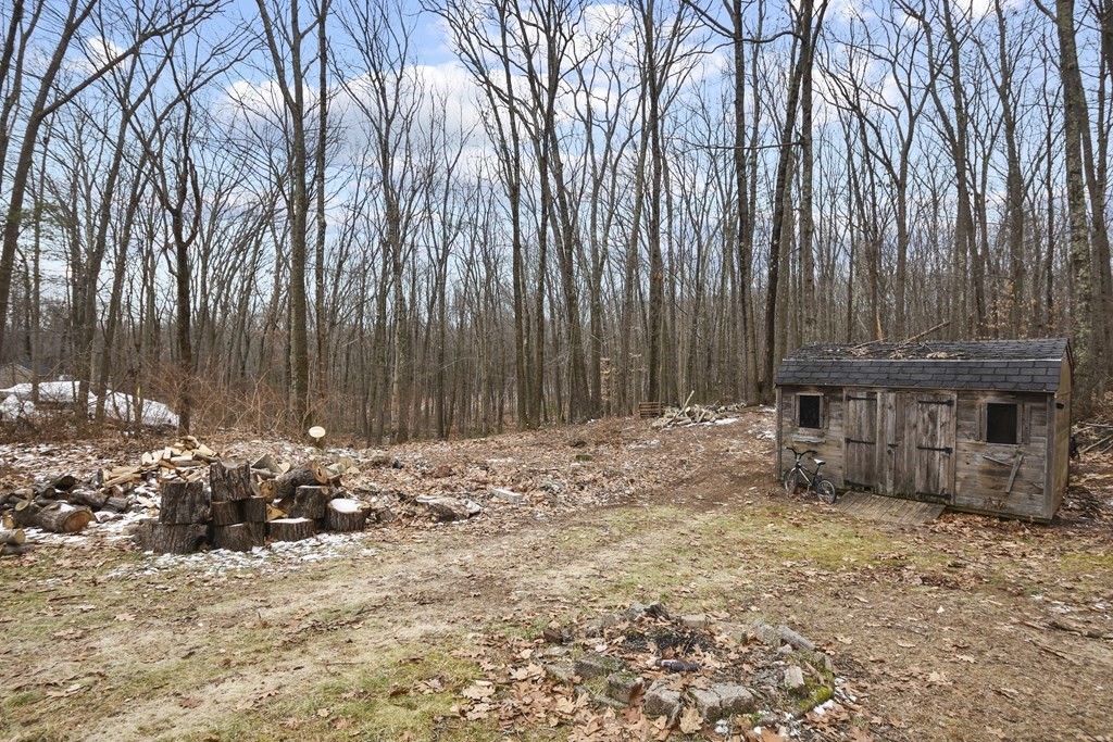 22 Carleton Road Leicester, MA 01542 - Photo 28 of 28 a view of a backyard of the house