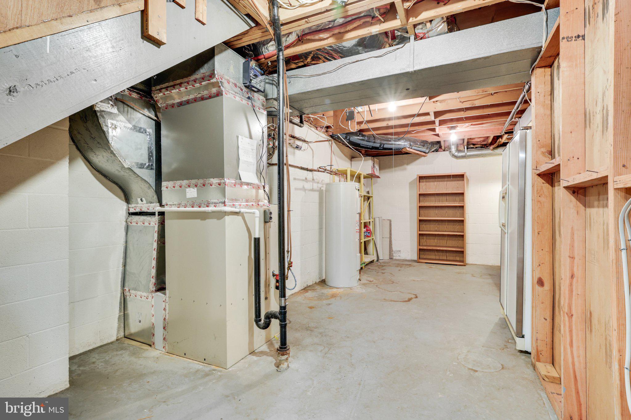 1427 Laurel Hill Road Vienna, VA 22182 - Photo 53 of 57 Spacious unfinished basement ready for ideas.
