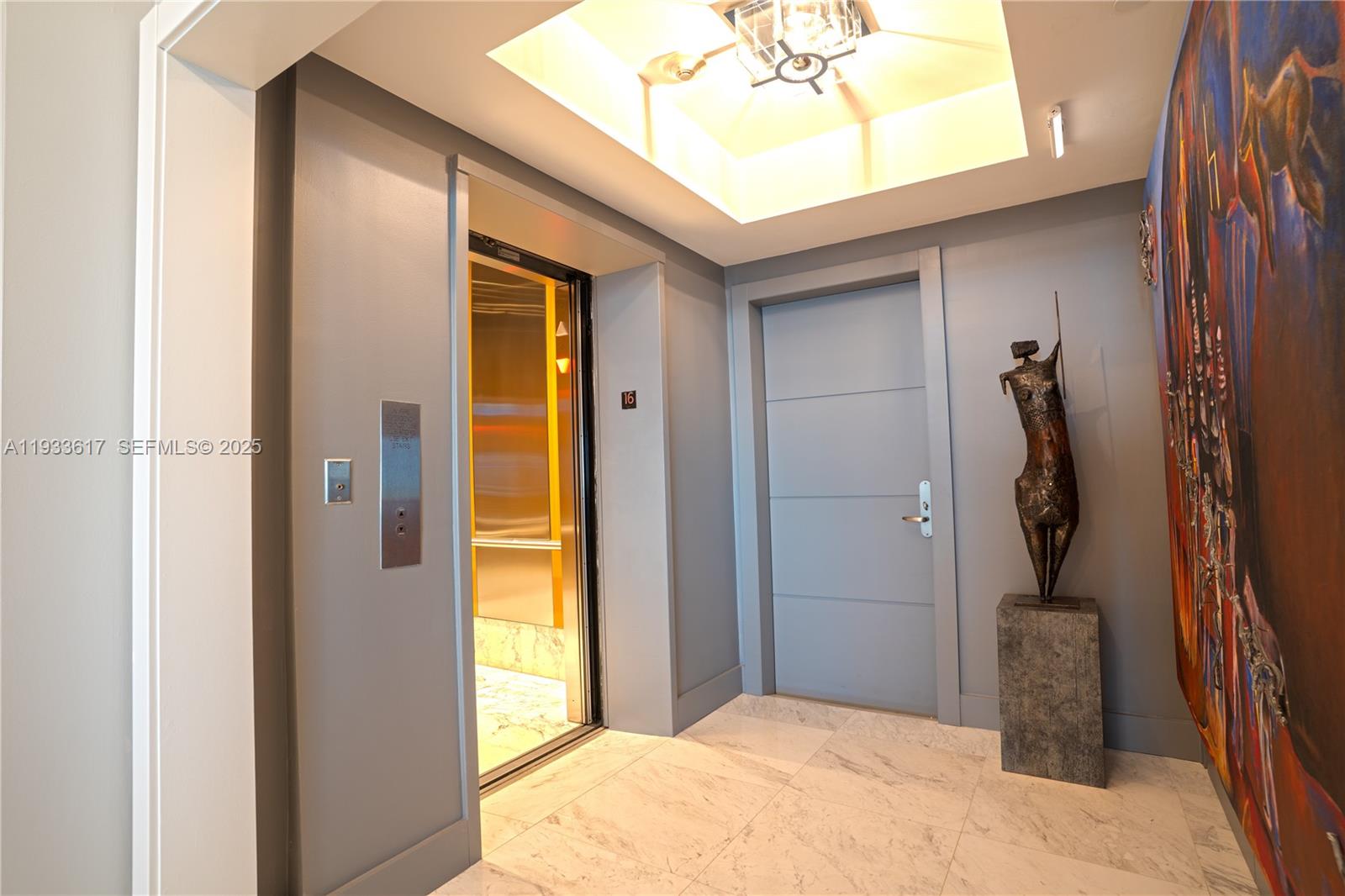 1331 Brickell Bay Drive, Unit 1609 Miami, FL 33131 - Photo 6 of 75 PRIVATE ELEVATOR
