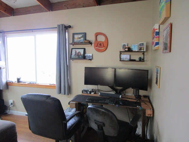 89-902 Rd Road Captain Cook, HI 96704 - Photo 16 of 30 a view of a workspace with furniture and a window