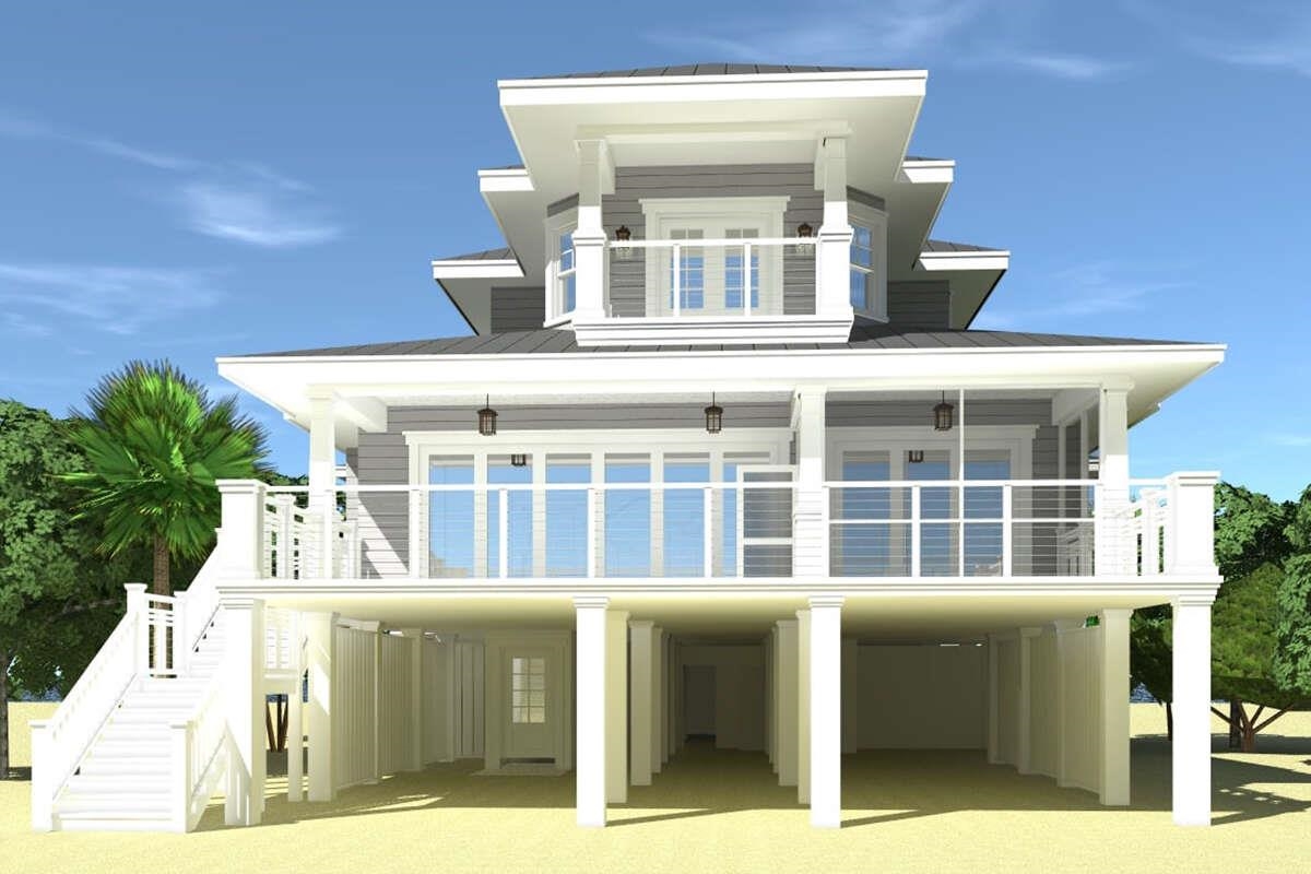 4736 South Atlantic Avenue Ponce Inlet, FL 32127 - Photo 23 of 32 a front view of a building with large windows