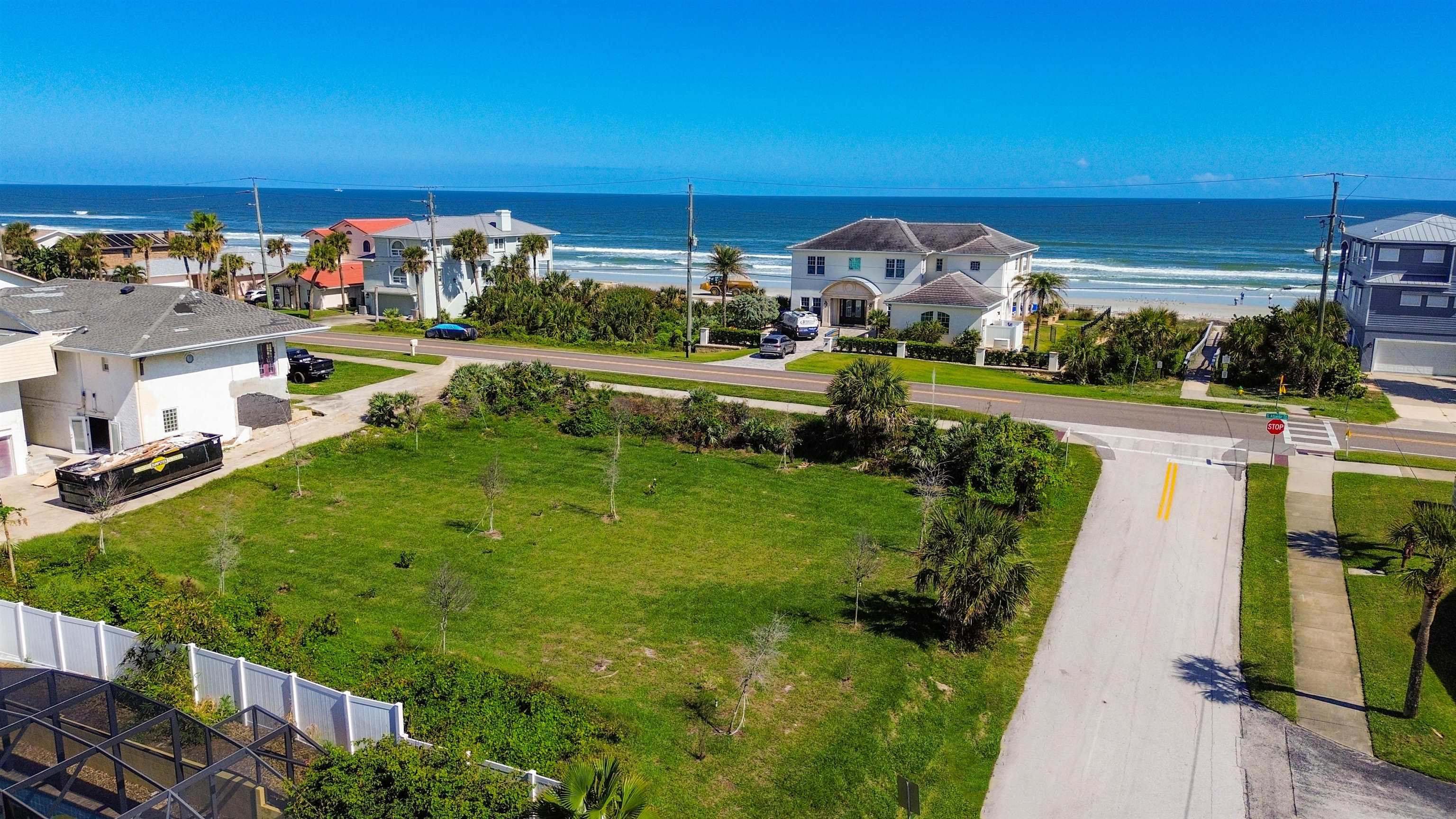 4736 South Atlantic Avenue Ponce Inlet, FL 32127 - Photo 30 of 32 Aerial perspective of suburban area featuring a large body of water