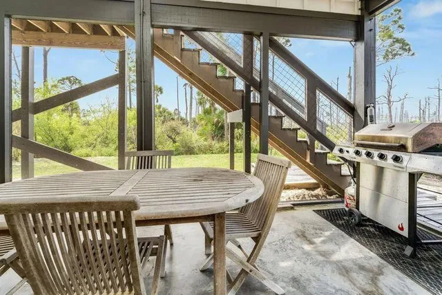 a view of a water heater room