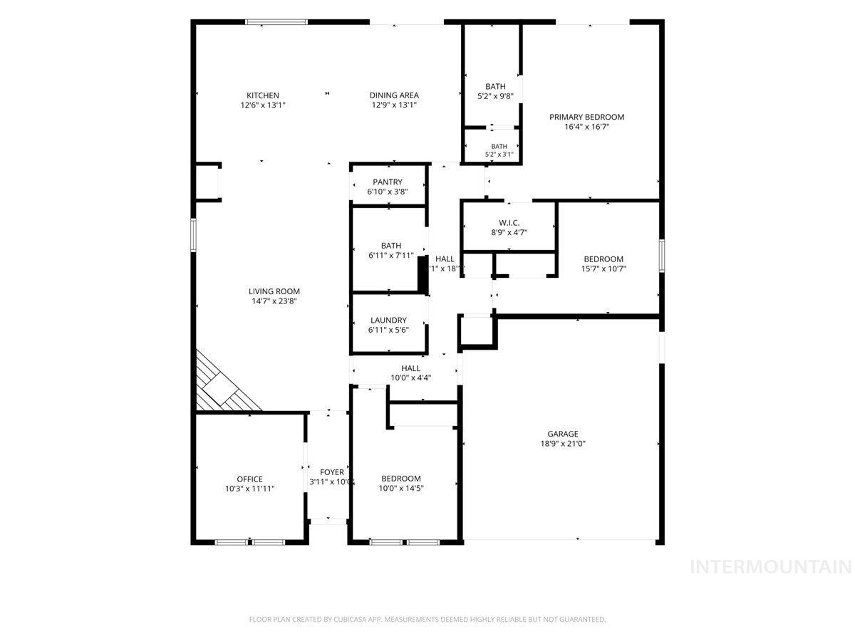 5897 West Riva Capri Street Meridian, ID 83646 - Photo 50 of 50 Floor plan