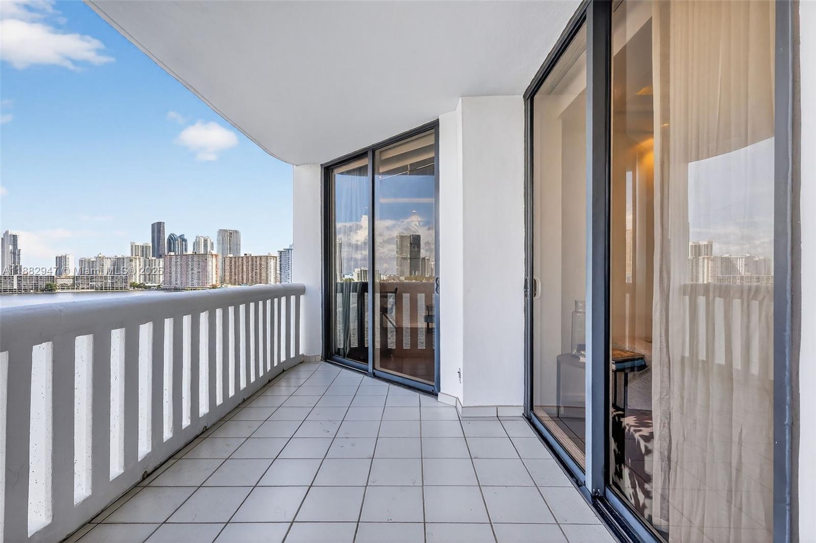 3000 Island Boulevard, Unit 906 Aventura, FL 33160 - Photo 52 of 58 a view of a balcony