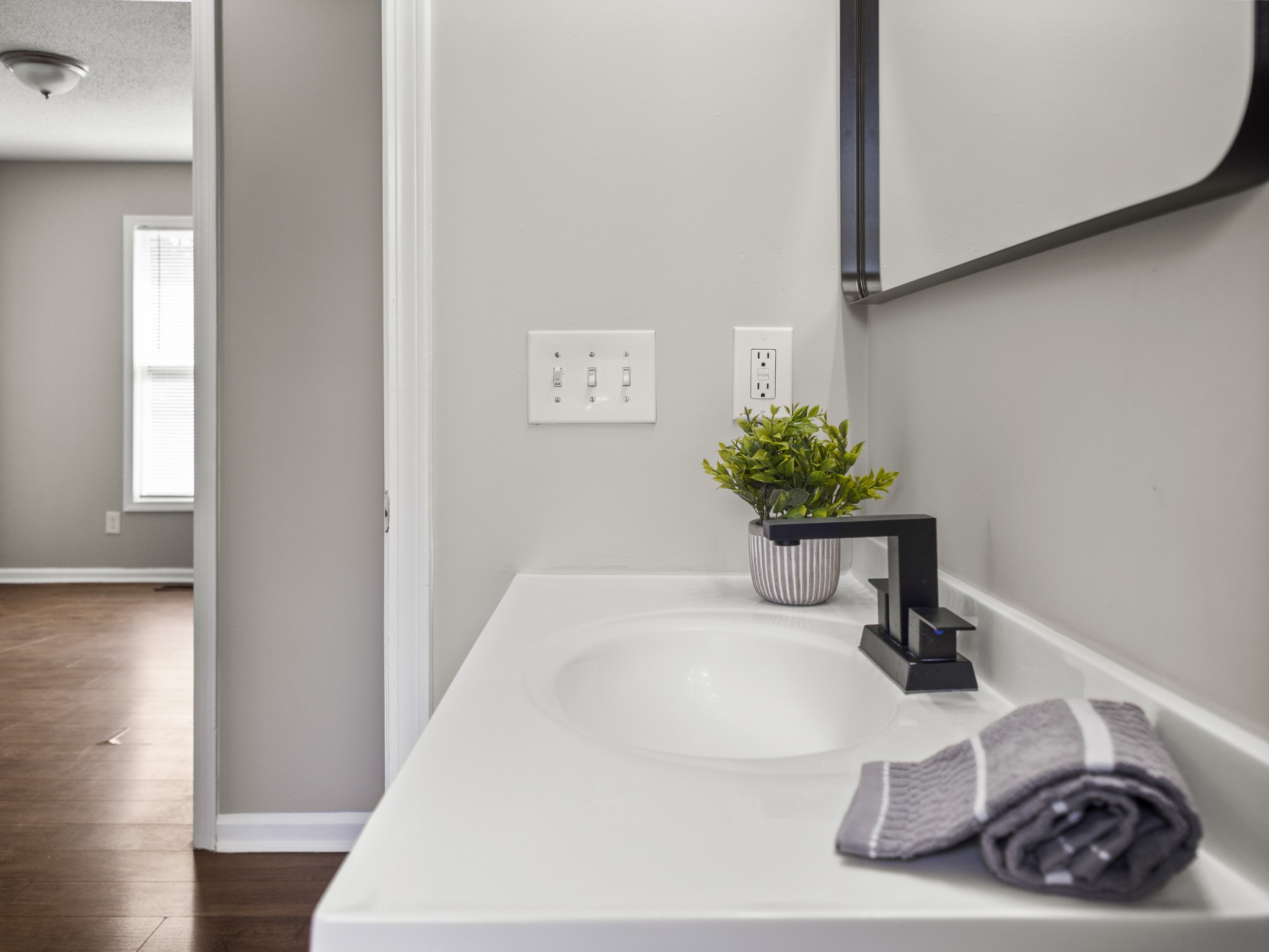 1883 Needmore Road Clarksville, TN 37042 - Photo 17 of 25 a bathroom with a sink and a bathtub