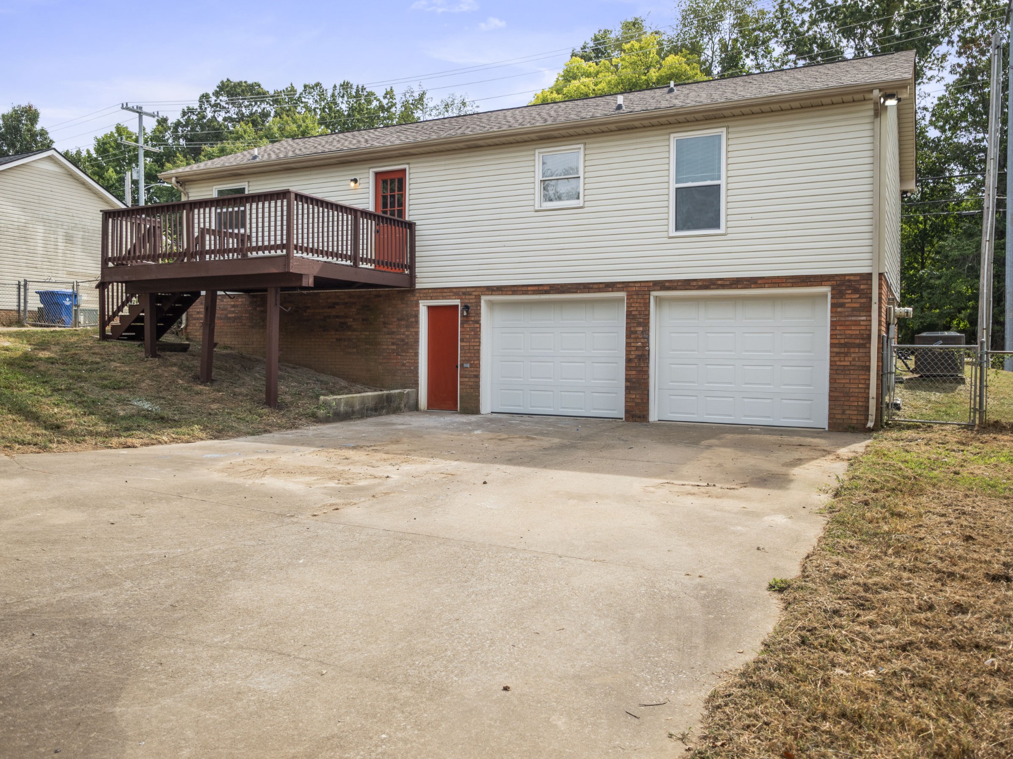 1883 Needmore Road Clarksville, TN 37042 - Photo 25 of 25 a front view of a house with a yard and garage