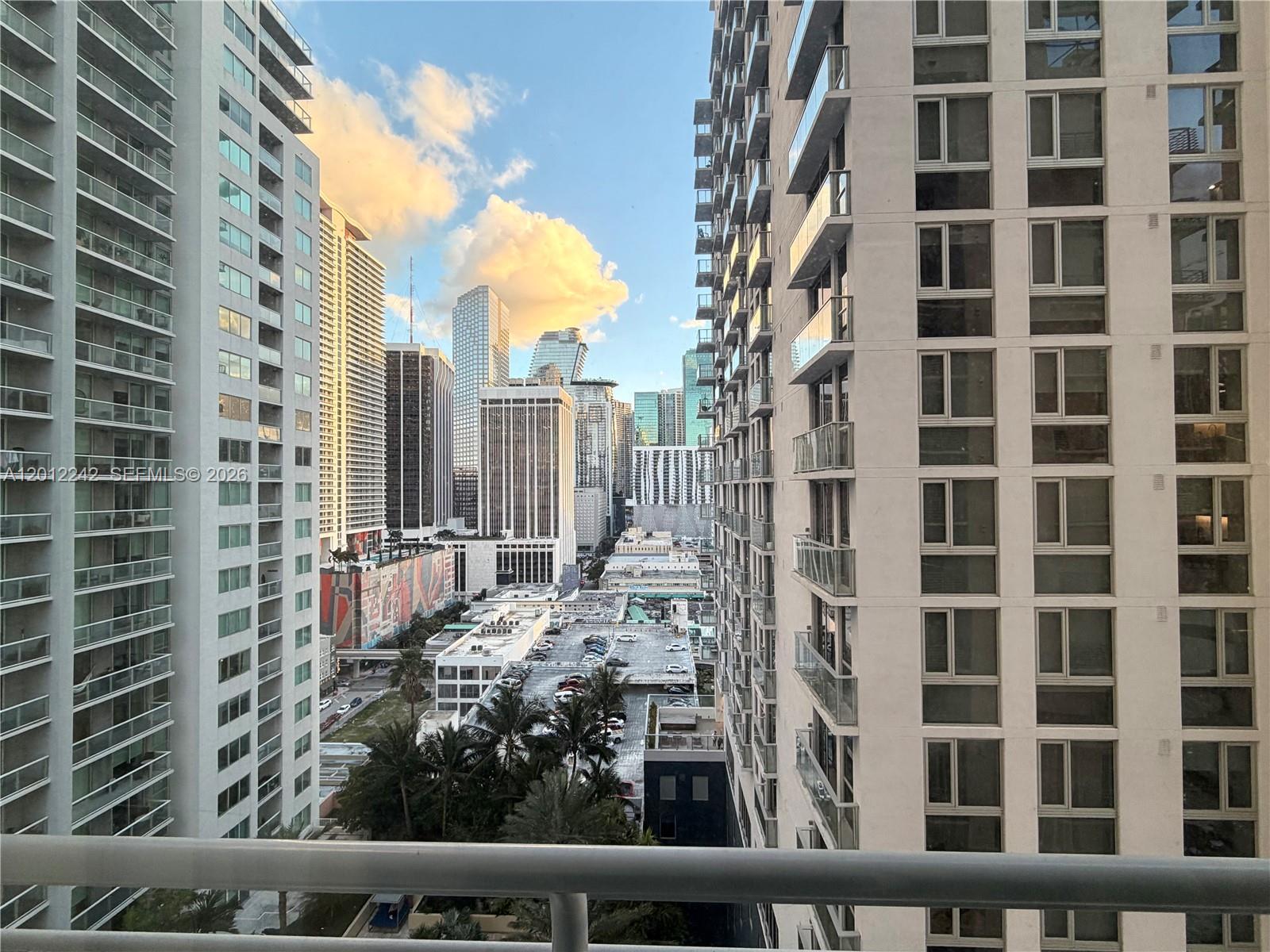 234 Northeast 3rd Street, Unit 1908 Miami, FL 33132 - Photo 16 of 16 a view of balcony with city view
