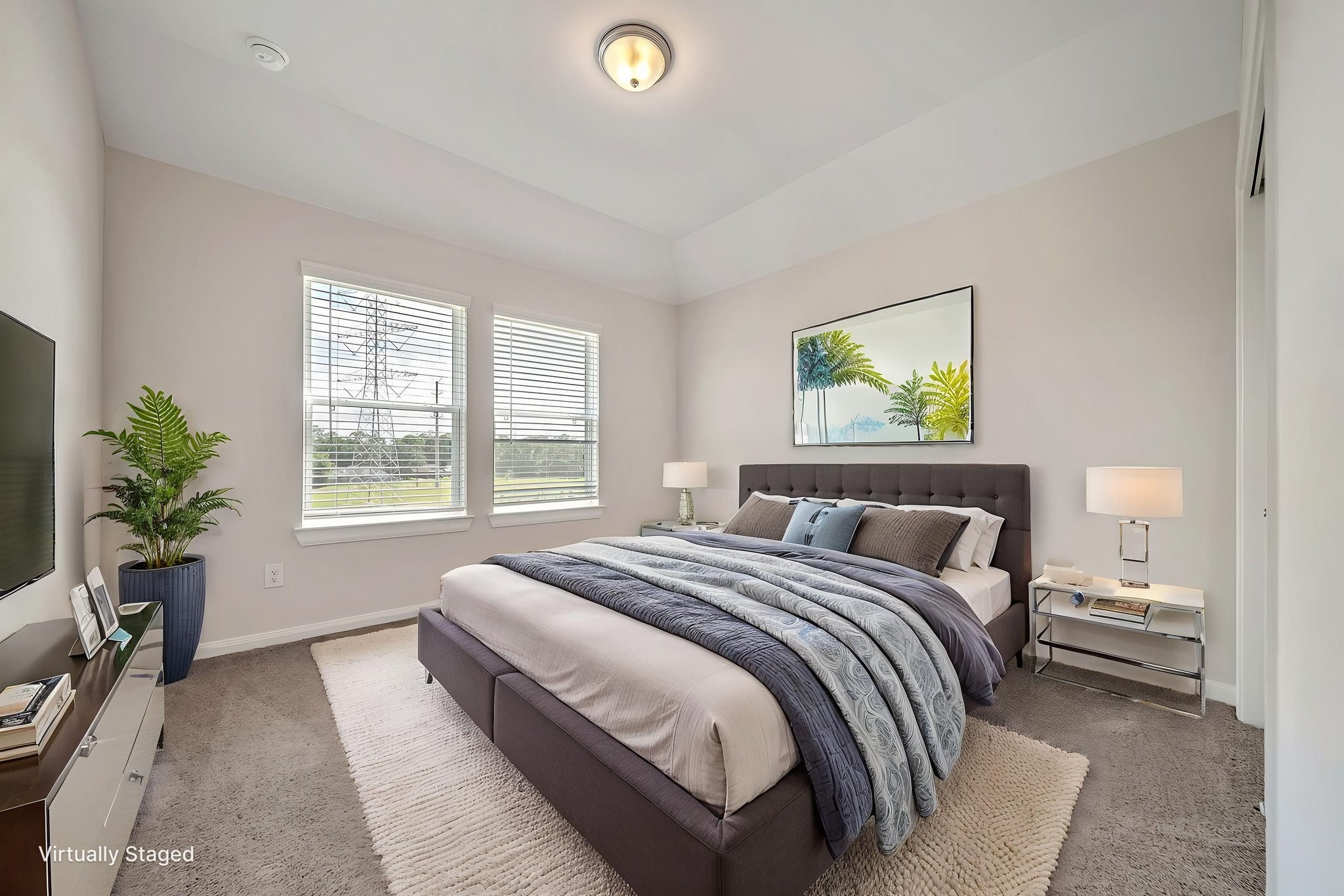 20629 Dynamic Court Humble, TX 77338 - Photo 12 of 26 a bedroom with a bed a painting and a window