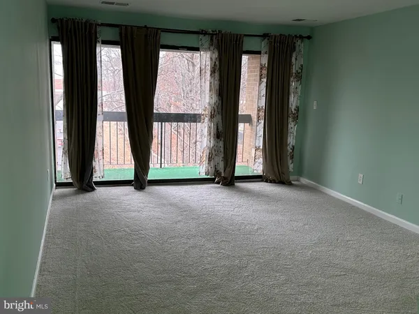 a view of room with front door