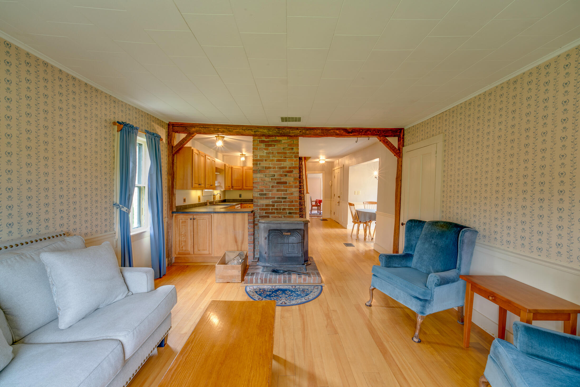 72 Dutch Gap Road Chesterville, ME 04938 - Photo 11 of 51 woodstove living
