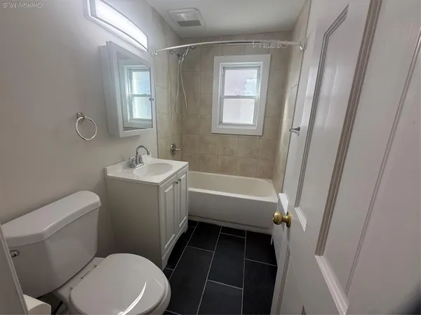 a bathroom with a toilet a sink and a bathtub