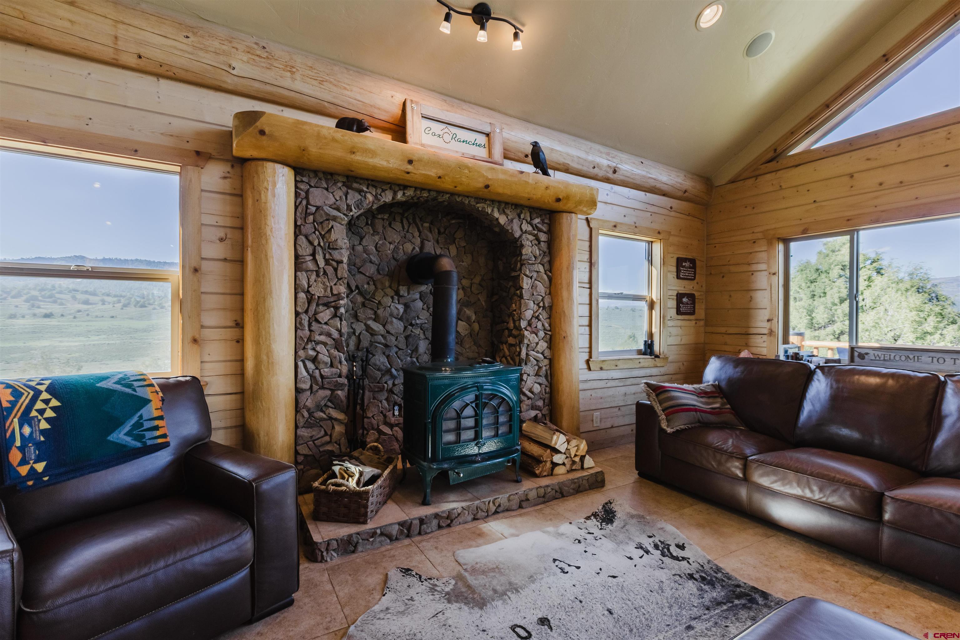 2439 County Road 359 Pagosa Springs, CO 81147 - Photo 17 of 45 a living room with furniture and a window