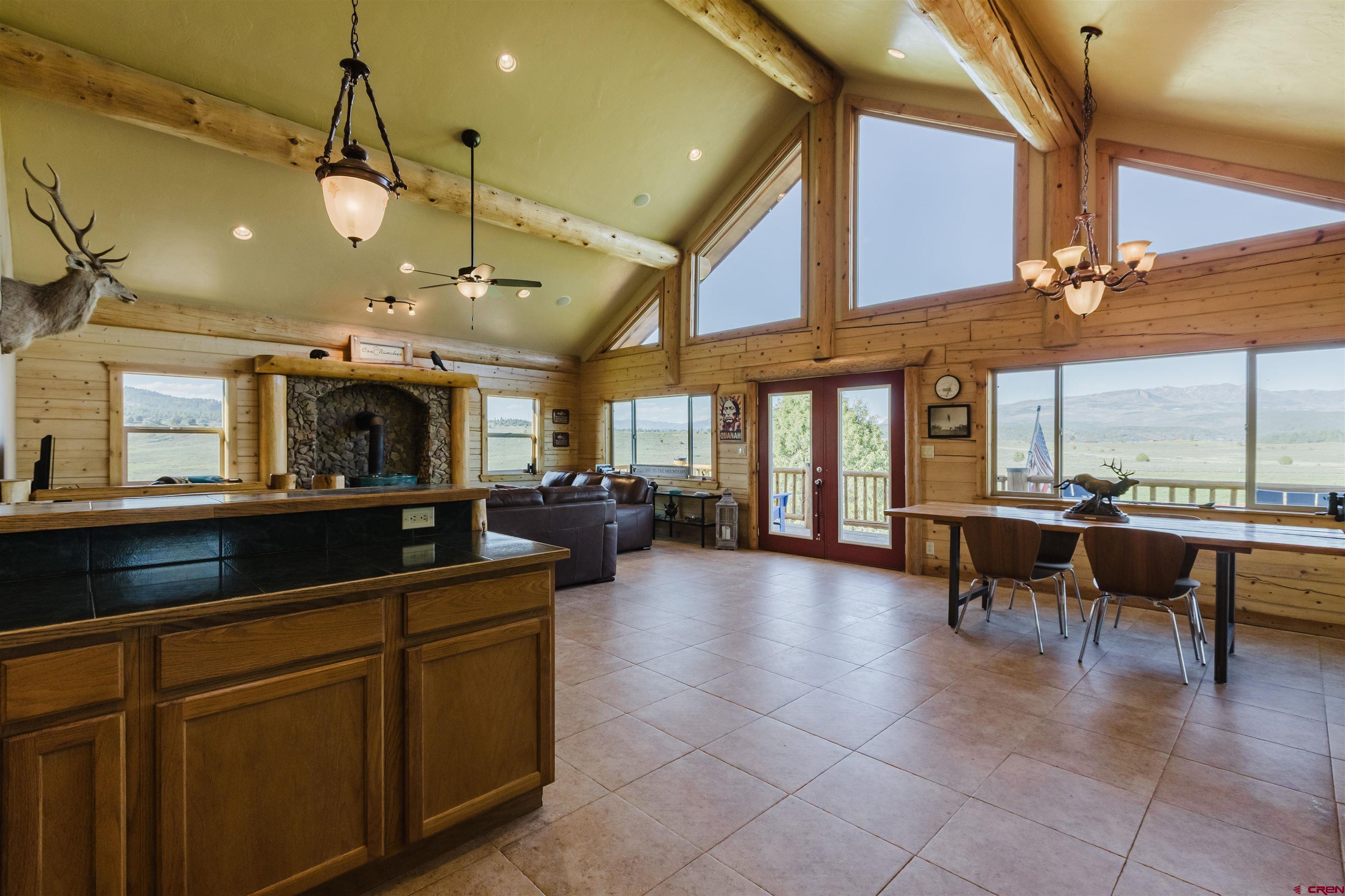 2439 County Road 359 Pagosa Springs, CO 81147 - Photo 19 of 45 a lobby with furniture and window