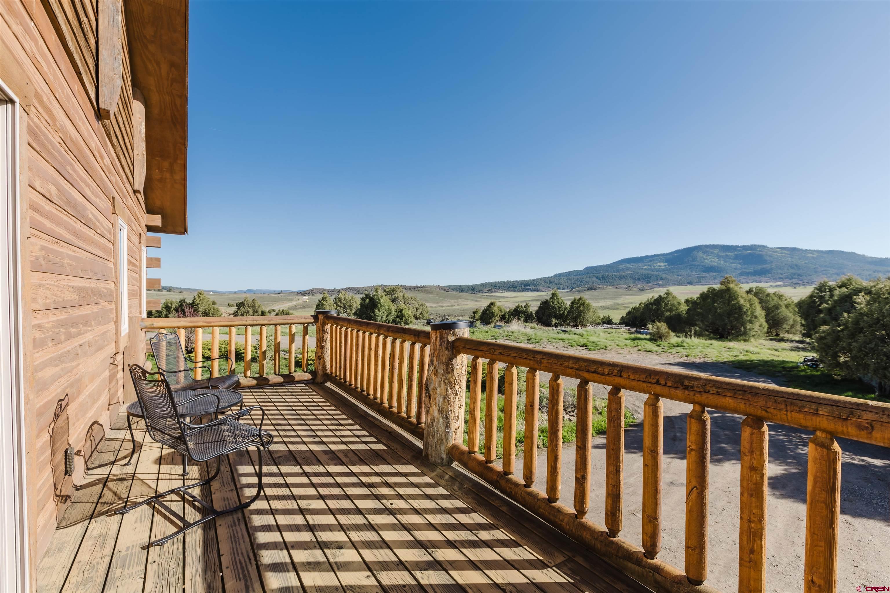 2439 County Road 359 Pagosa Springs, CO 81147 - Photo 27 of 45 a view of balcony with furniture
