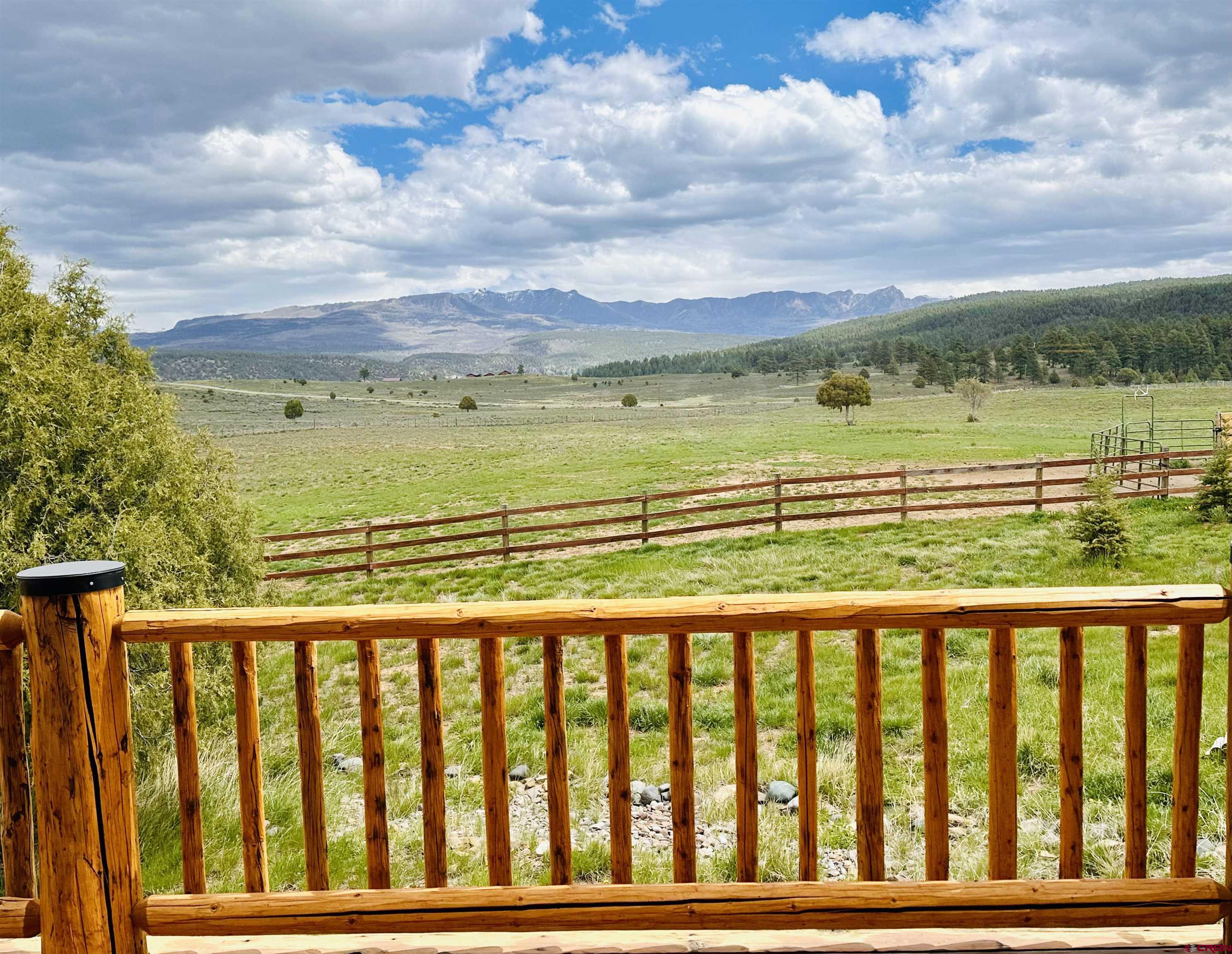 2439 County Road 359 Pagosa Springs, CO 81147 - Photo 6 of 45 a view of ocean from a balcony