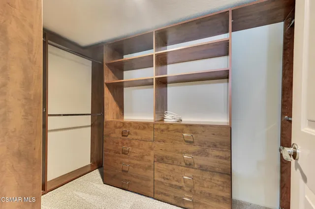 a view of walk in closet