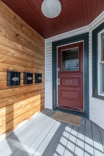 a view of entrance door of the house