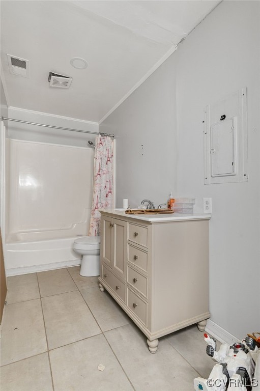 2949 Broadstreet Road Gum Spring, VA 23065 - Photo 20 of 21 a bathroom with a granite countertop sink a toilet and a shower