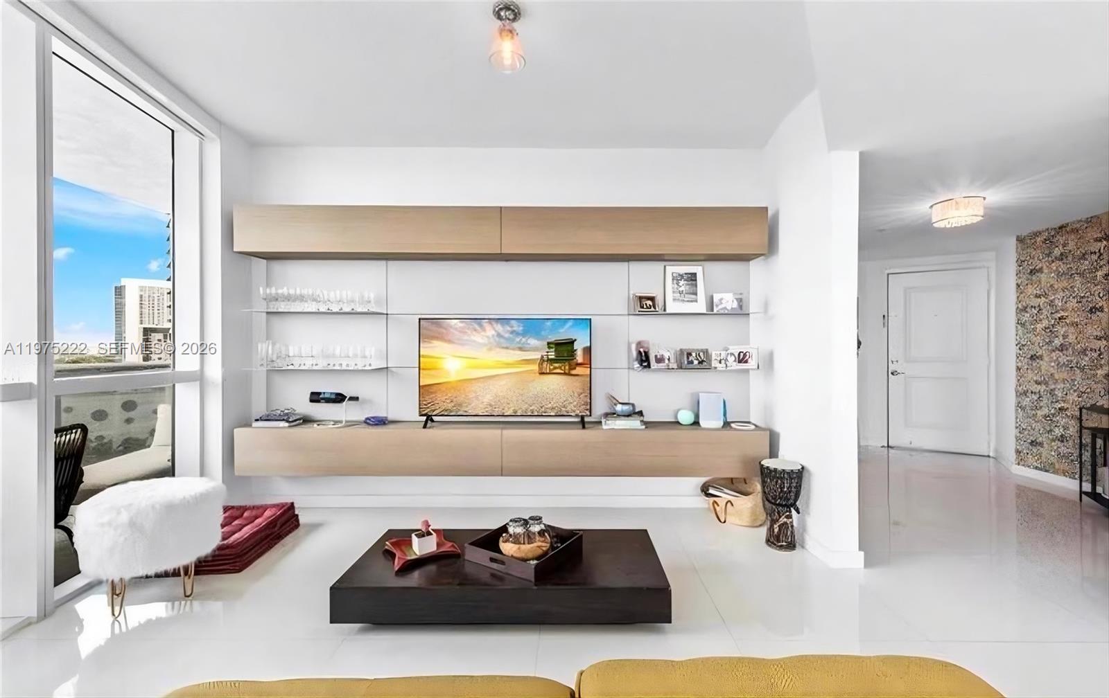 480 Northeast 30th Street, Unit 1607 Miami, FL 33137 - Photo 9 of 25 Living Room