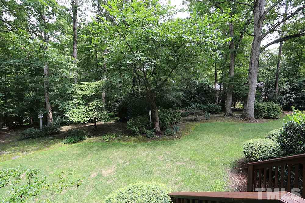 14408 Possum Track Road Raleigh, NC 27614 - Photo 24 of 25 Mature landscaping with towering hardwood trees.