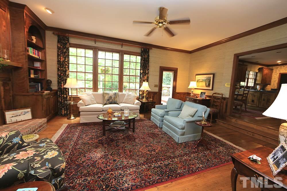14408 Possum Track Road Raleigh, NC 27614 - Photo 5 of 25 crown molding, wainscoting and chairrail