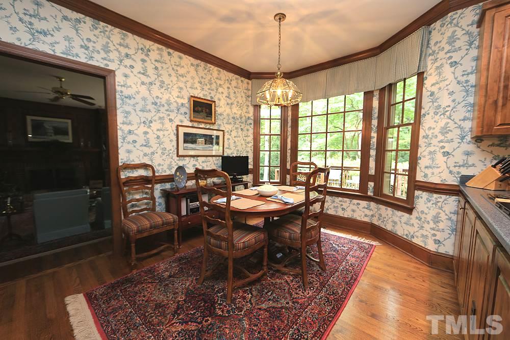 14408 Possum Track Road Raleigh, NC 27614 - Photo 9 of 25 Bay window in breakfast nook
