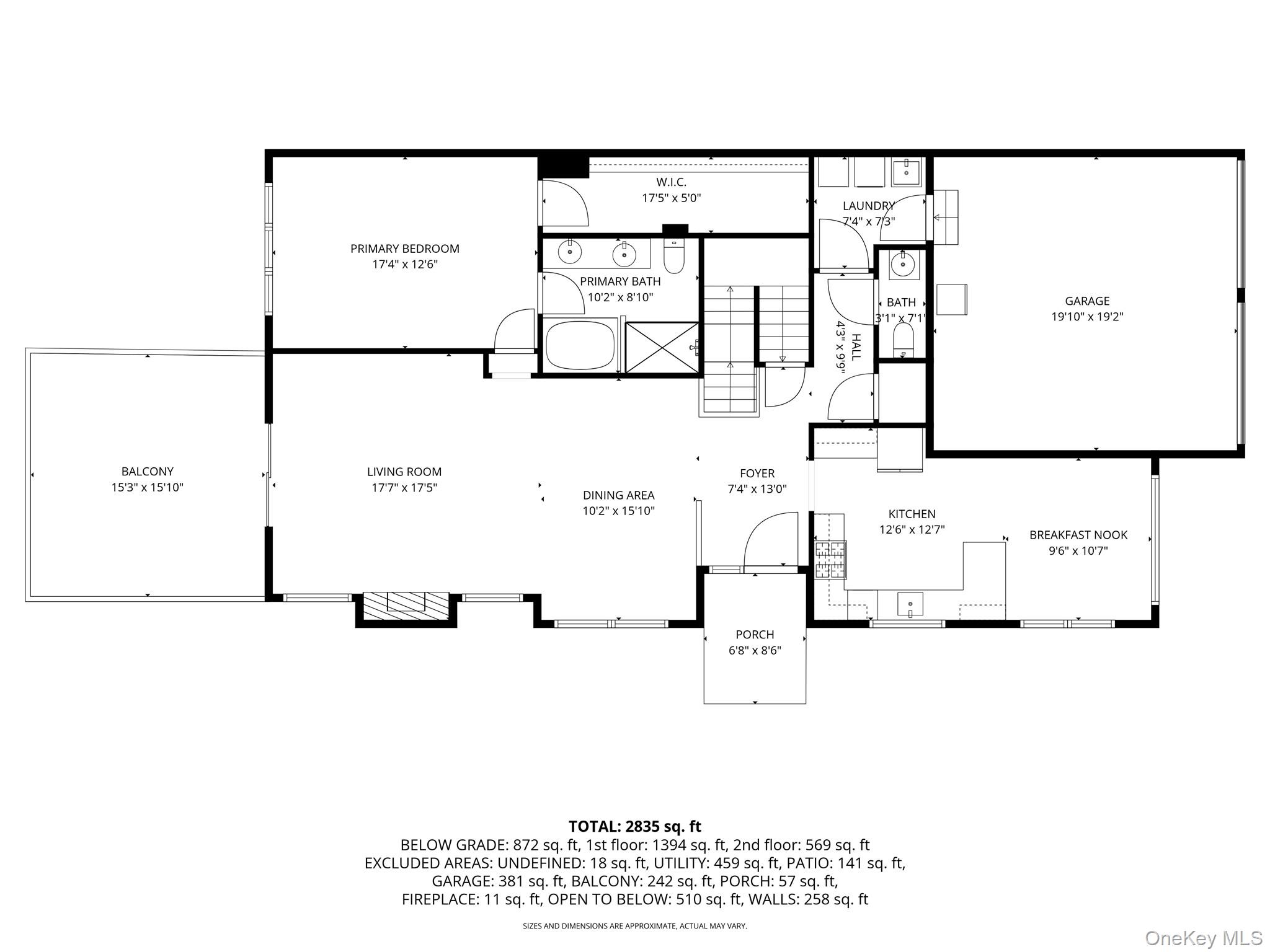 40 Evan Court Fishkill, NY 12508 - Photo 43 of 49 a picture of a floor plan