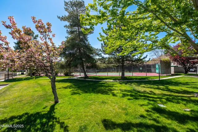 a view of park with entertaining space