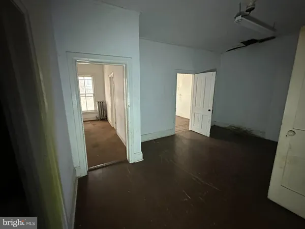 wooden floor in an empty room