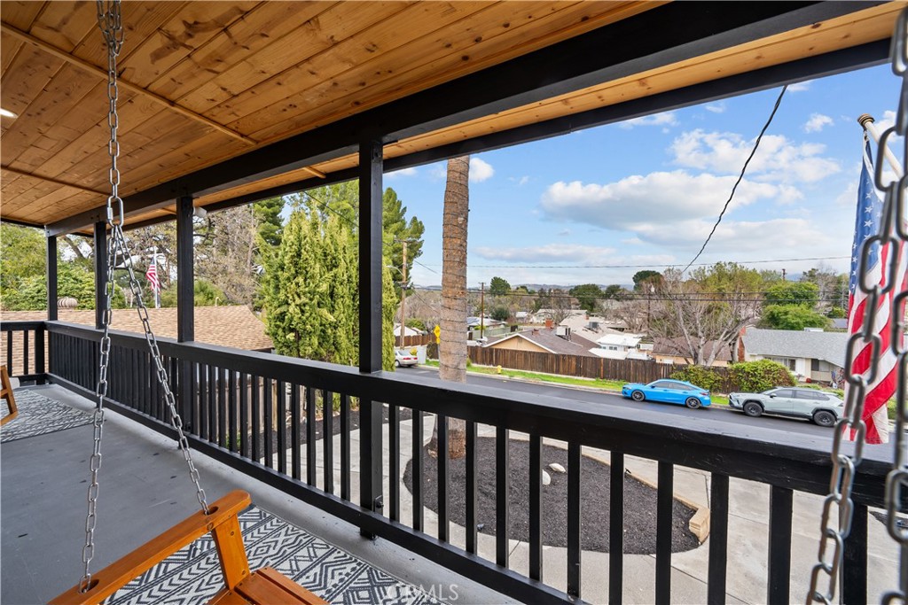 25083 Wheeler Road Newhall, CA 91321 - Photo 43 of 46 a view of a balcony with furniture