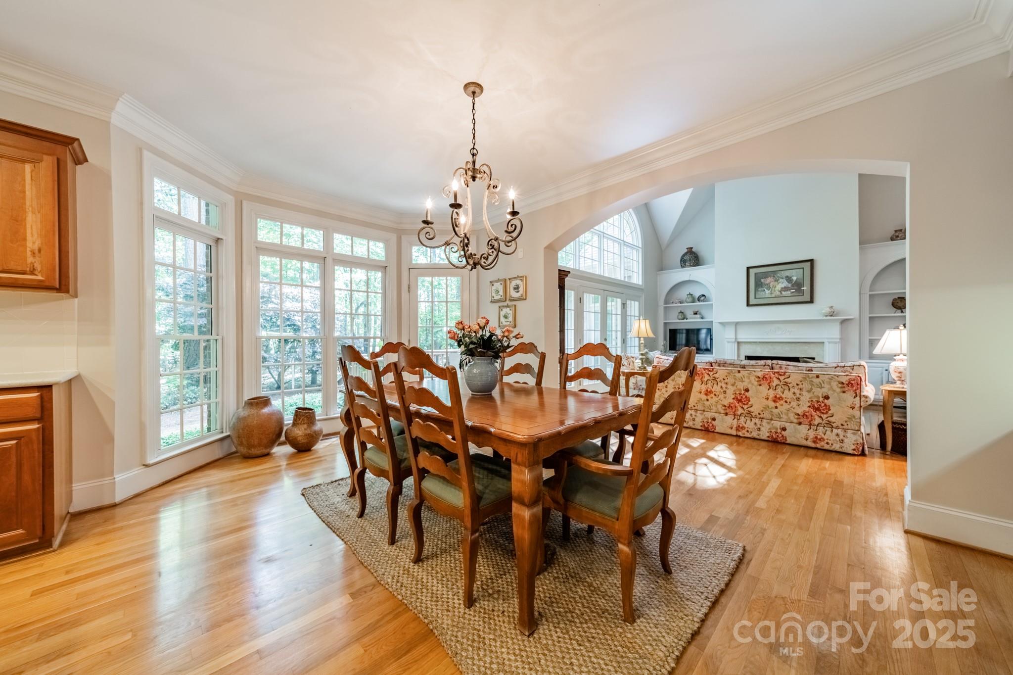 4646 Eagle Pointe Court Denver, NC 28037 - Photo 12 of 47 a view of a dining room with furniture window and wooden floor